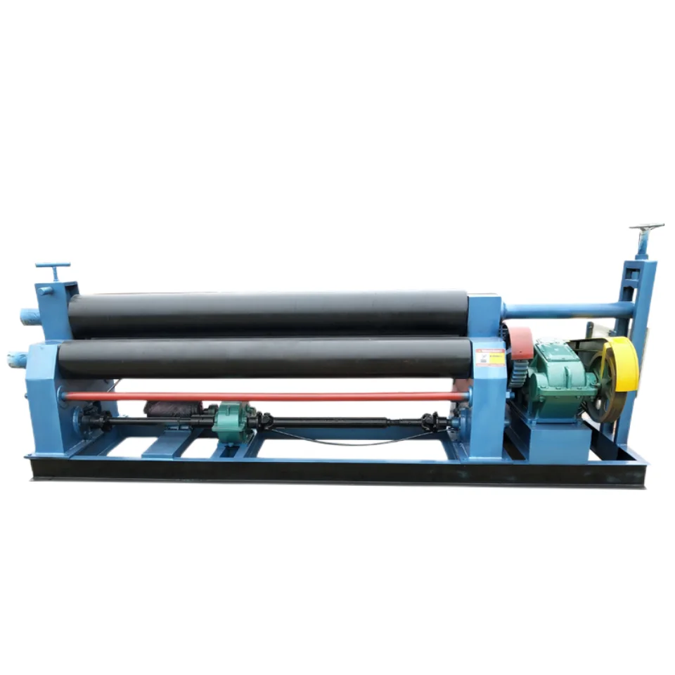 20*2000 3-Roller Mechanical symmetrical steel plate rolling machine for sale