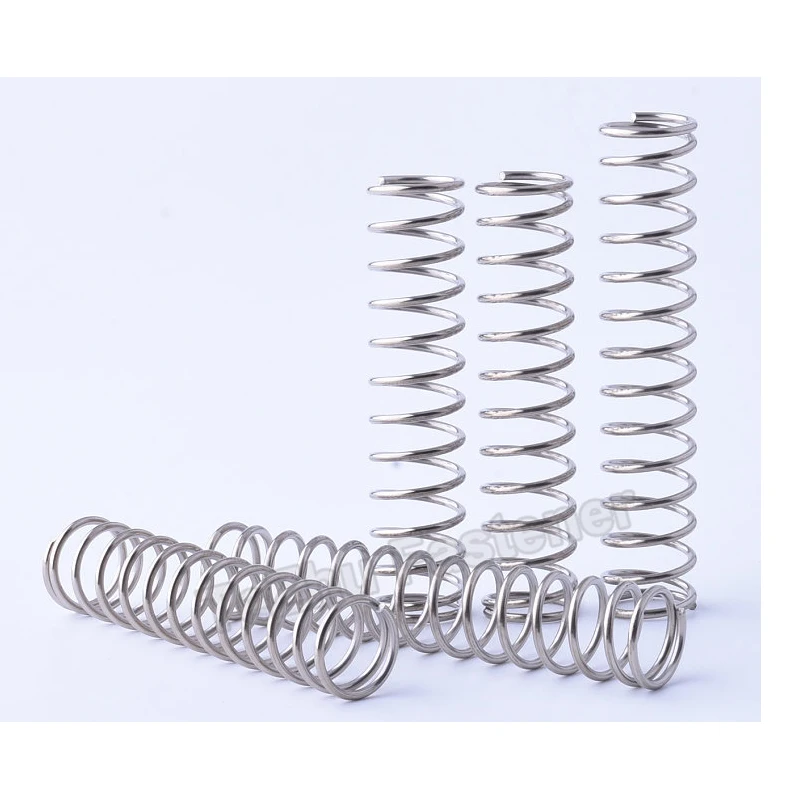 1mm Wire Diameter Compression Spring Y Type 304 Stainless Steel Y-type Small Compression Spring Cylidrical Coil Spring Steel