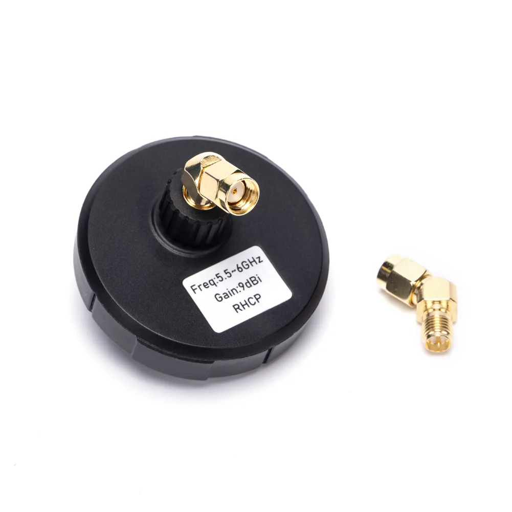 IFlight Pigeon High‑Gain FPV Antenna 25.1g 75° Radiation Angle RP‑SMA/SMA Connector Included Elbow Adapters