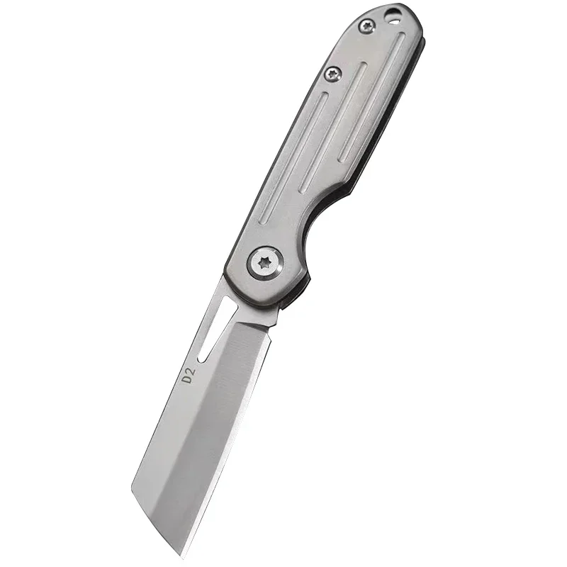 Imagem -06 - Outdoor Keychain Pocket Knife para Homens Camping Tactical Folding Blade Edc Caça e Pesca Ferramentas Manuais de Sobrevivência Aço Inoxidável