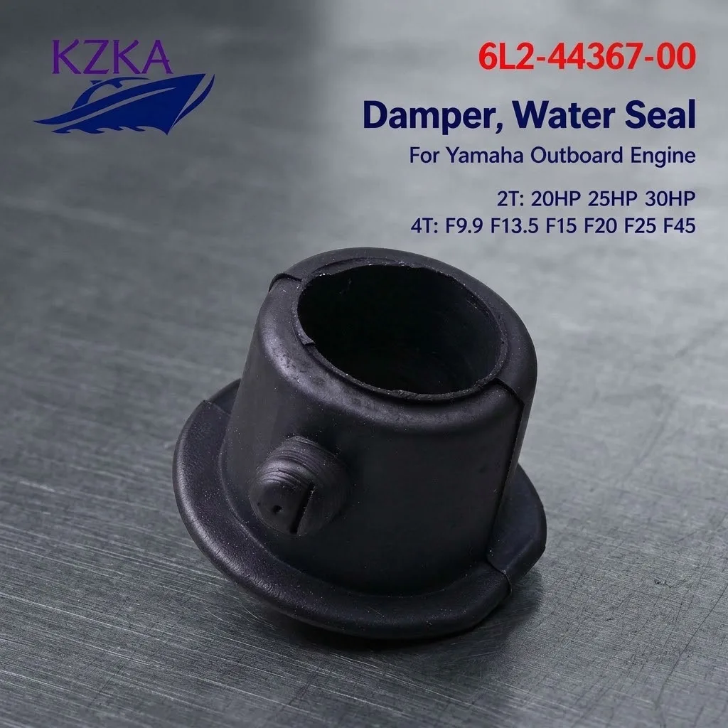 Outboard Engine Damper, Water Seal 3 6L2-44367-00 For Yamaha 2T 20HP 25HP 30HP 4T F9.9 F13.5 F15 F20 F25 F45 6L2-44367