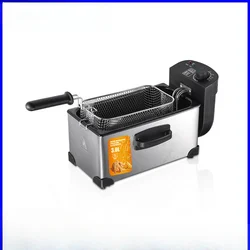 Oil Fryer Household Electric Fryer Commercial Deep-fried Dough Sticks French Fries Machine Stall Fryer Constant Temperature