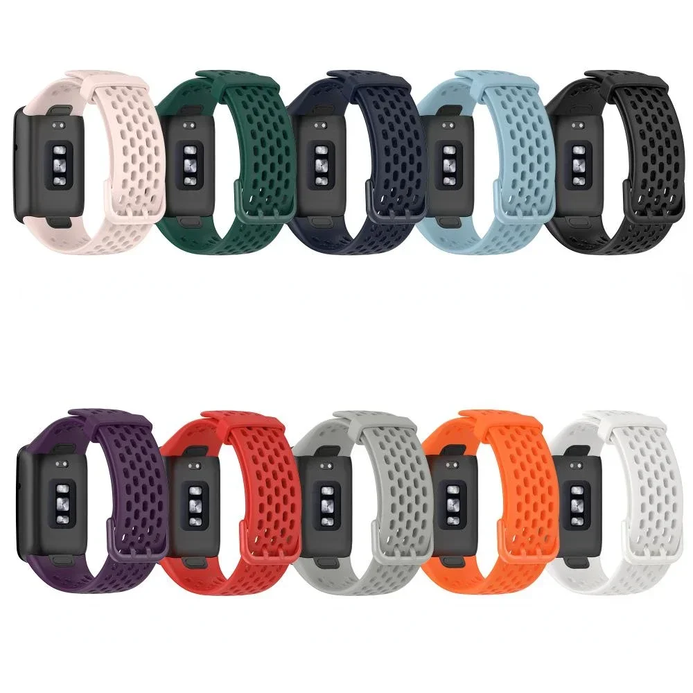 Silicone Strap For Xiaomi Mi Band 7 Pro Replacement Breathable Wristband Sport Bracelet For Mi Band 7 Pro Smart Watch Correa