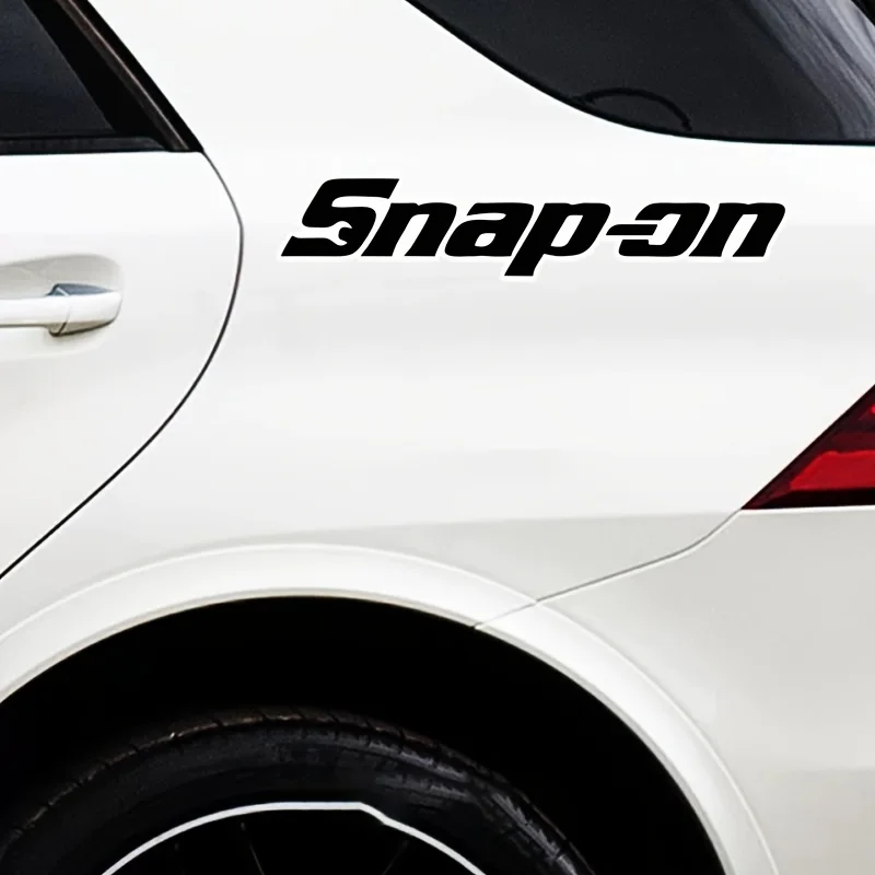 

1PC/2PC Snap-on Inspired Vinyl Sticker, Premium Quality Decal for Car Exterior Decor, Make Your Vehicle Stand Out on the Road