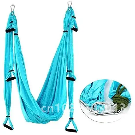 Aerial Yoga Hammock Strong Antigravity Yoga Swing Flying Sling Inversion Tool for Air Yoga Inversion Exercises