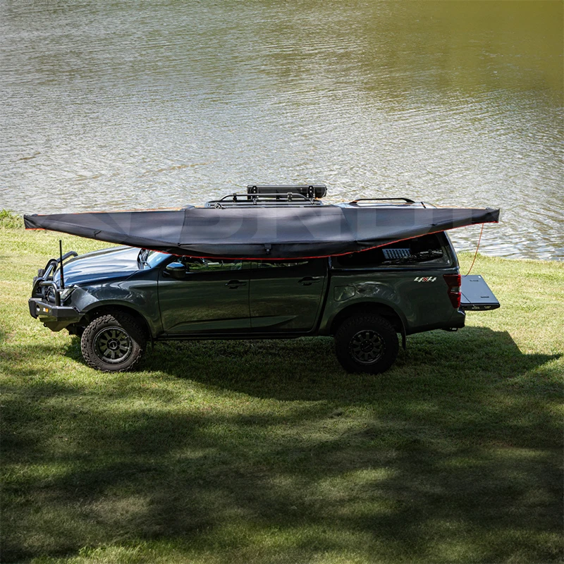 

180 Degree Awning Walls Free Standing Truck Suv Car Roof Side 180 Awning Led Light Awning 180 For Outdoor Camping