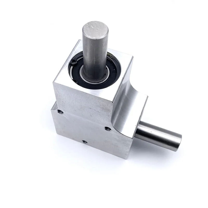 

ABZV-Gearbox-90 Degree 1.5M 19T Spiral Bevel Gear Reversing Corner Device 1 To 1 15Mm Output Shaft Steering Gearbox Commutator