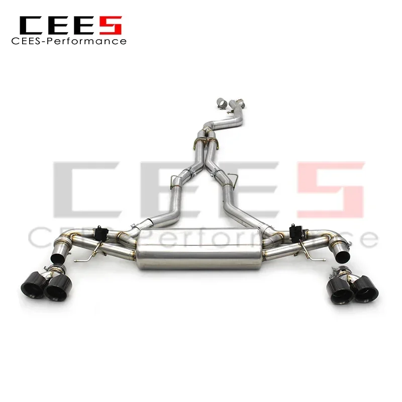 

CEES Racing Engine Catback Exhaust System for BMW X5 X6 G05 G06 3.0T SS304 Stainless Steel Valve Exhaust Pipe Muffler Escape