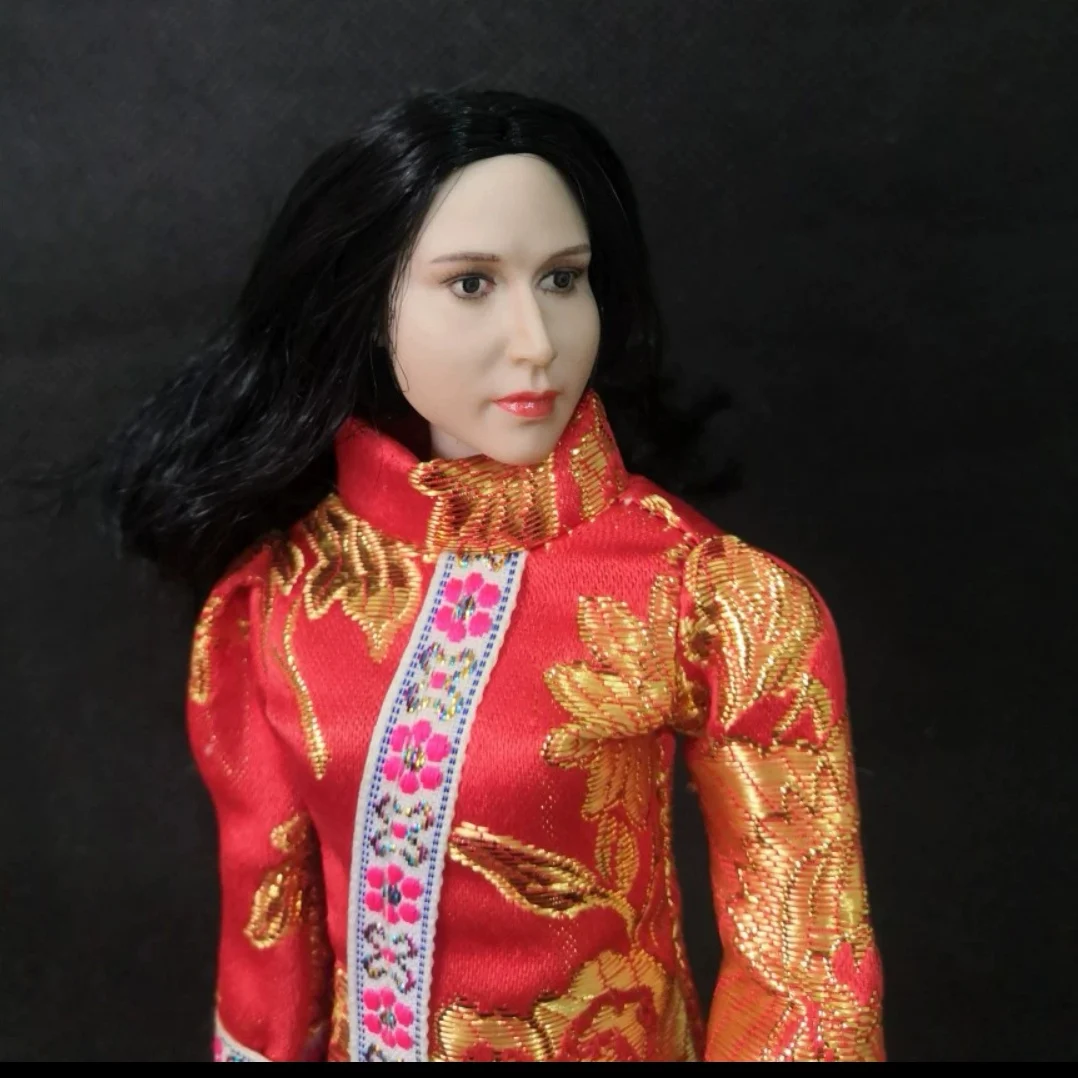 1/6 Scale Anime Beauty Expression Head Carving Female Action Figures Head Sculpture Model for 12" Tbl Ph Doll Body Accessory