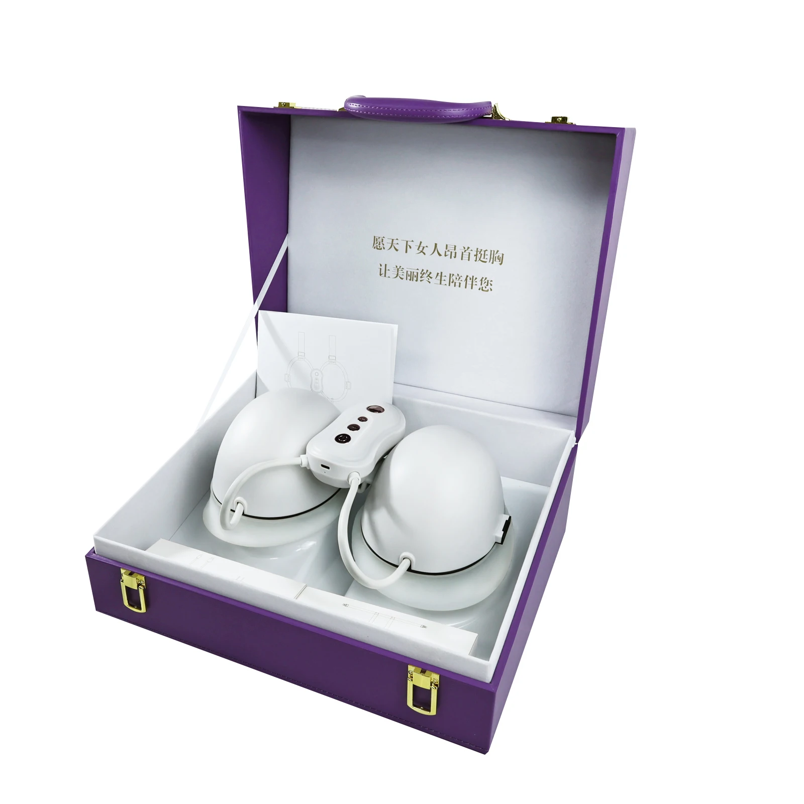 Smart Library Wearable Chest Enhancement Vibration Massage Electromechanical Growth Care Device Bra Augmentation Breast Massager