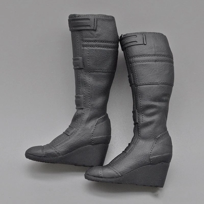 Hottoys HT 1/6th seria superbohaterów kobieta długie buty buty Hollow Model Scarlett Version5.0 dla 12 cal figurka zebrać