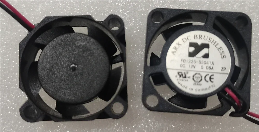 Brand New Fan for ARX FD0825-D1042L 8V 0.1A FD1225-S3041A 12v 0.06A 25X25X10MM 2510 2.5CM  2-Wire Server chassis FAN