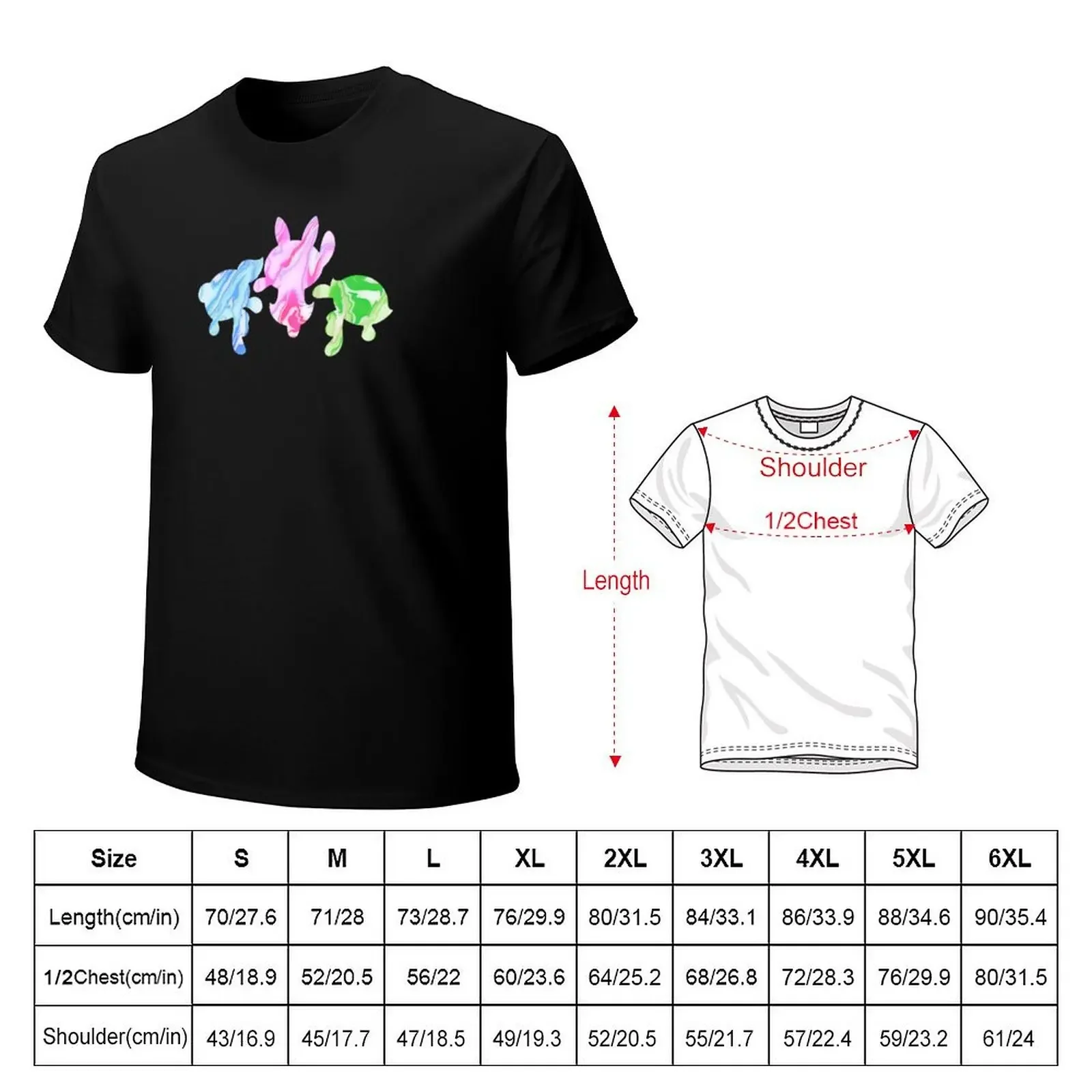 Obscured' PowerPuff-Girls T-Shirt plain cotton graphic tees oversized t shirt men