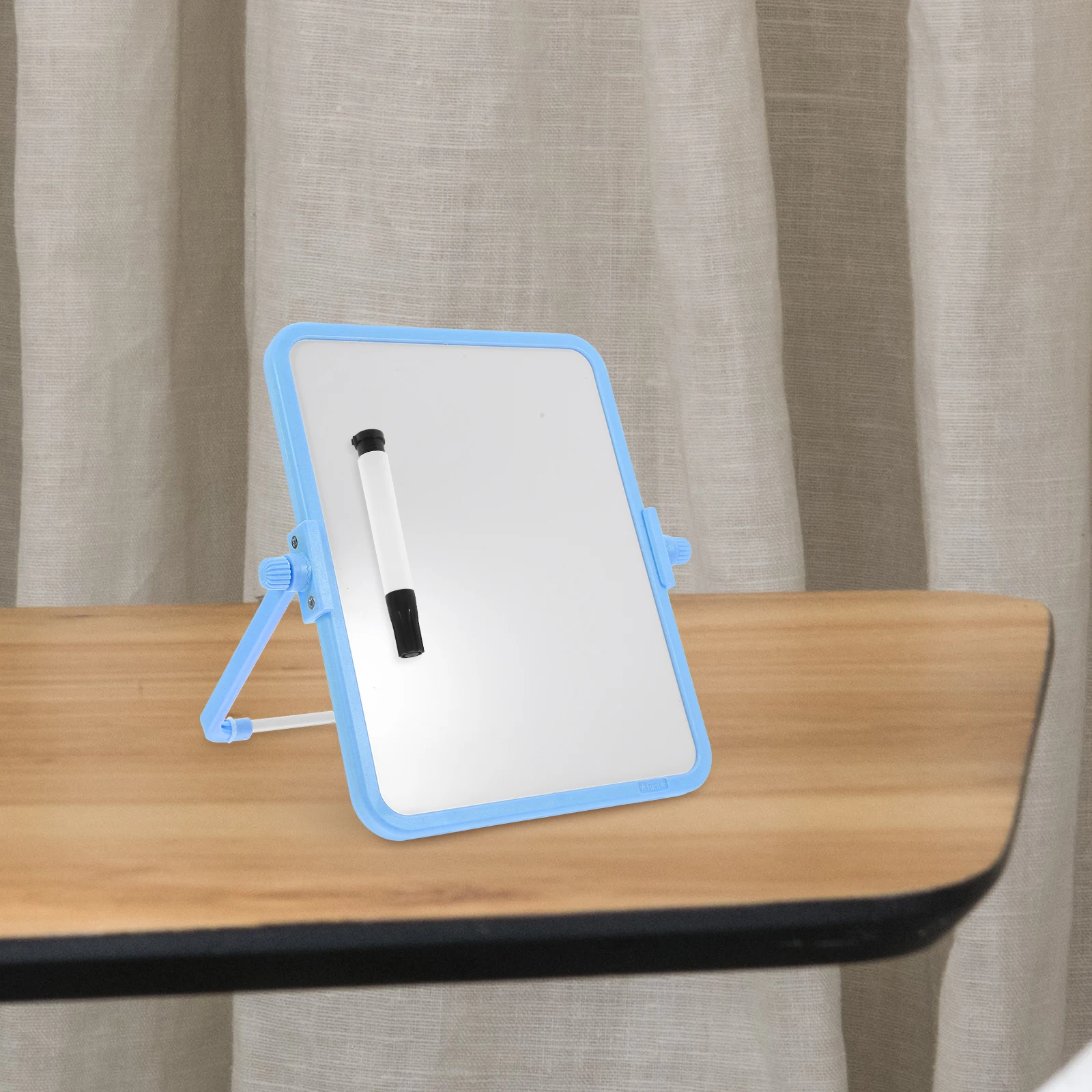 

Magnetic Whiteboard Dry Erase Board For Desk Desktop Writing Sketch Notepad Portable Message Board Freestanding Display Stand