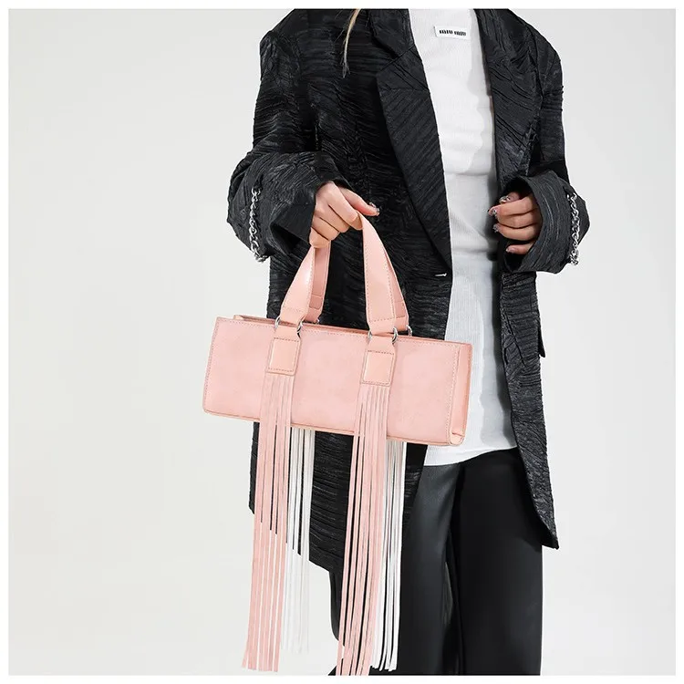 

New 2025 Vintage Patchwork Shoulder Bag for Women Minimalist Shoulder Crossbody Purse Fashionable Handbag Gift