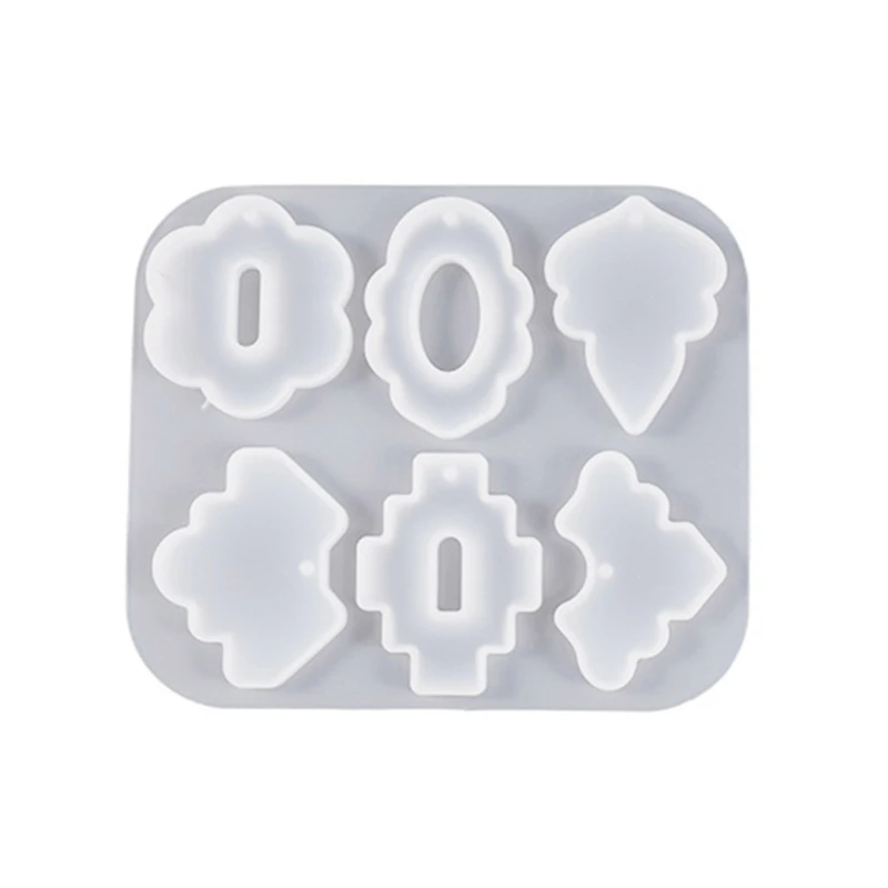 Versatile DIY Jewelry Making Silicone Moulds Flower and Leaf Pendant Resin Mold