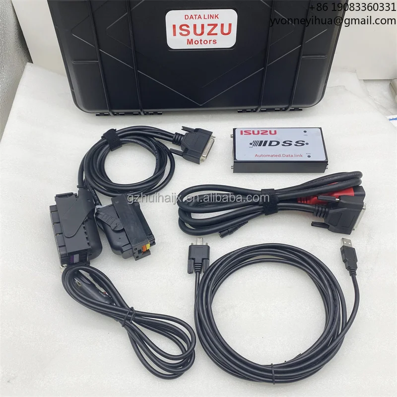 

Полный набор диагностического сканера для грузовиков ISUZU TECH2 с адаптером 24 В для диагностического инструмента для грузовиков ISUZU