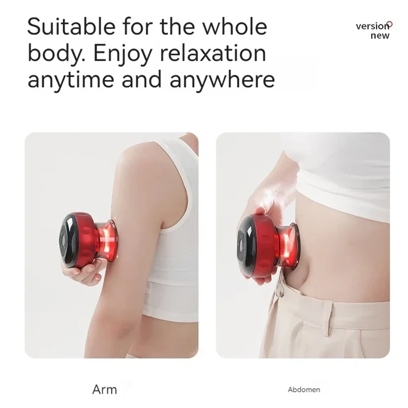 جهاز شفط المكنسة الكهربائية، تدليك كشط الجسم، الحجامة الذكية، الظهر، الرقبة، مدلك الذراع