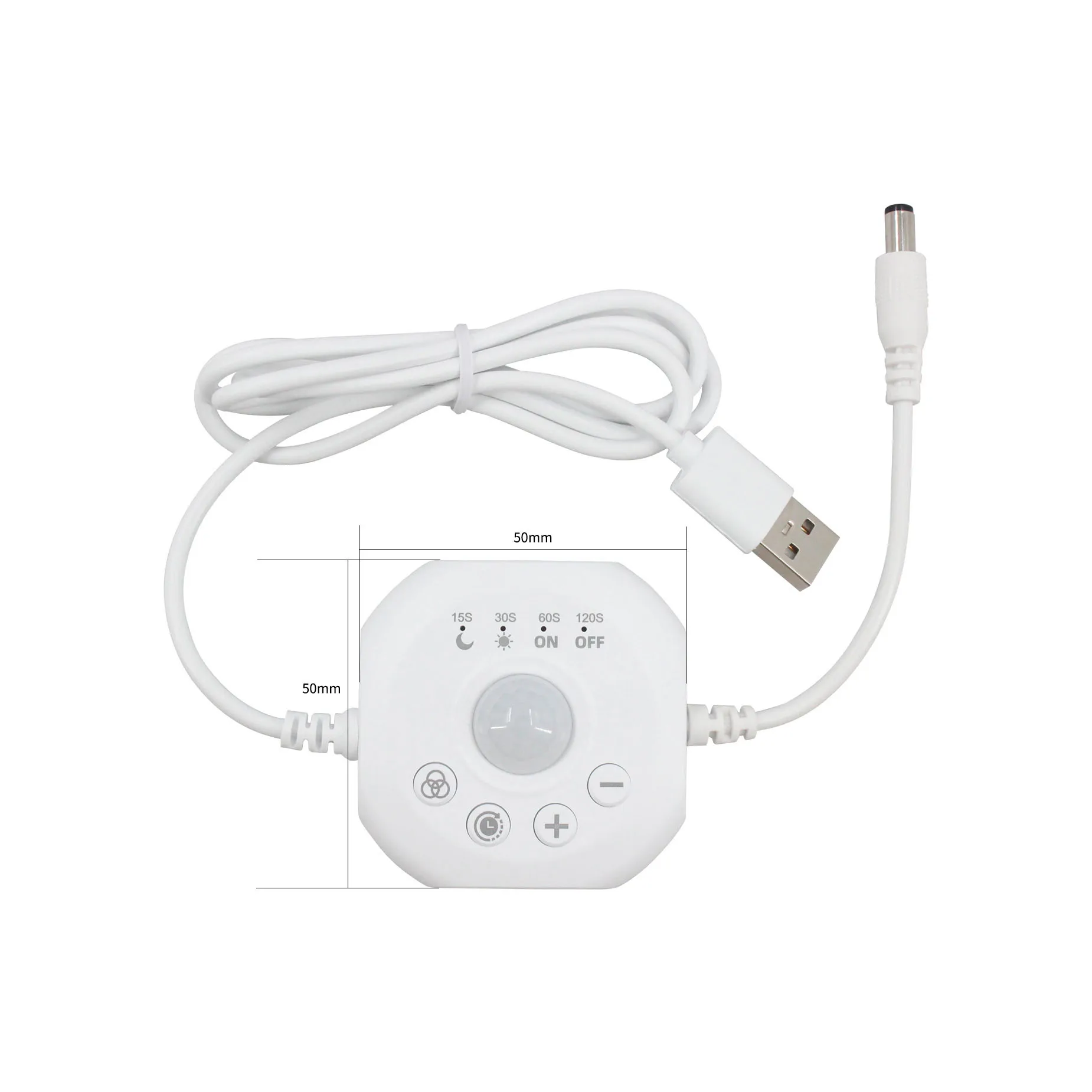 كابل USB لجسم الإنسان، شريط إضاءة أحادي اللون، شريط إضاءة LED، شريط إضاءة مستشعر جسم الإنسان الذكي