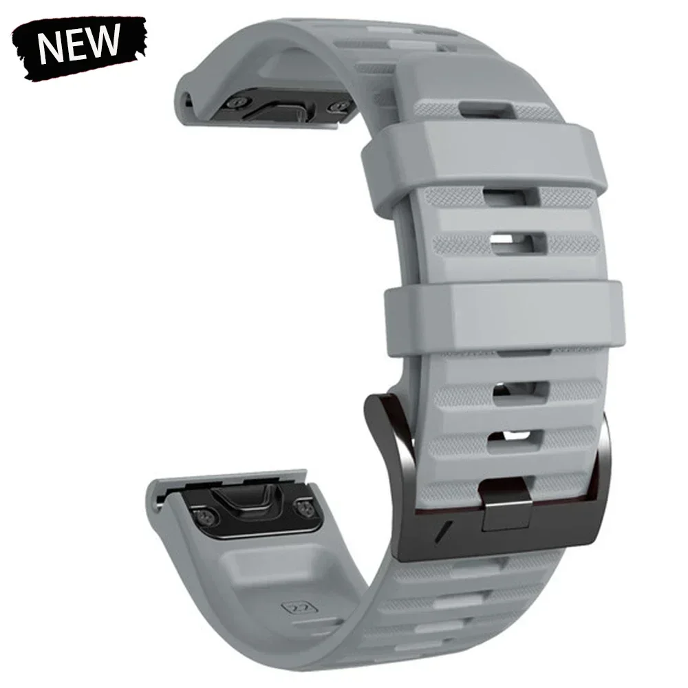 QuickFit Silikon 22 26 mm Armband für Garmin fenix 6 6X Pro 7 7X 5X 5 Plus fenix8 E Armband Forerunner 955 965 Tactix 8 Armband