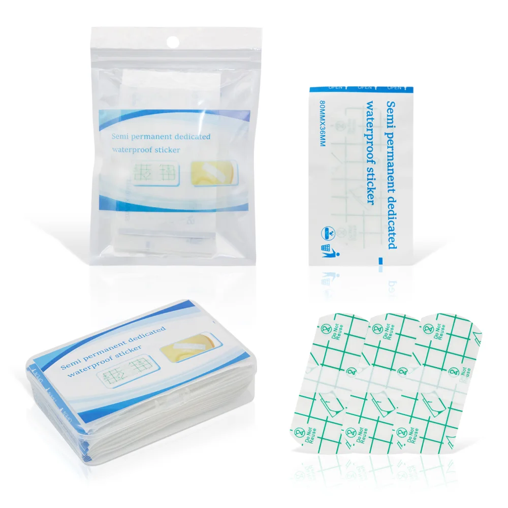 1box Sterile Eyebrow Dressing Patch Waterproof Sticker for Tattoo Aftercare Semi-Permanent Isolation Protective Film