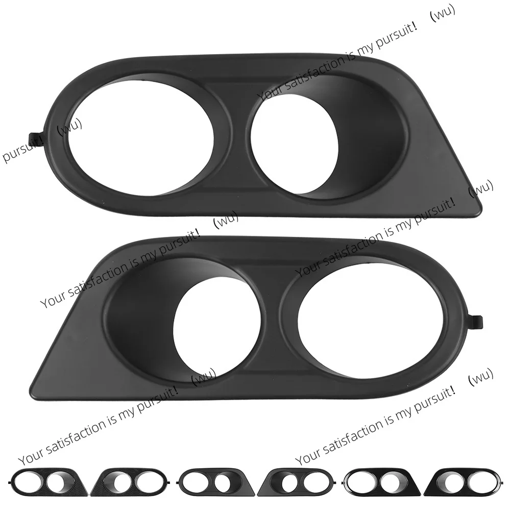 for E46 M3 2001‑2006 Front Foglight Cover Bumper Foglight Guard Front Bumper Foglight Cover Dual Holes Car Accessory