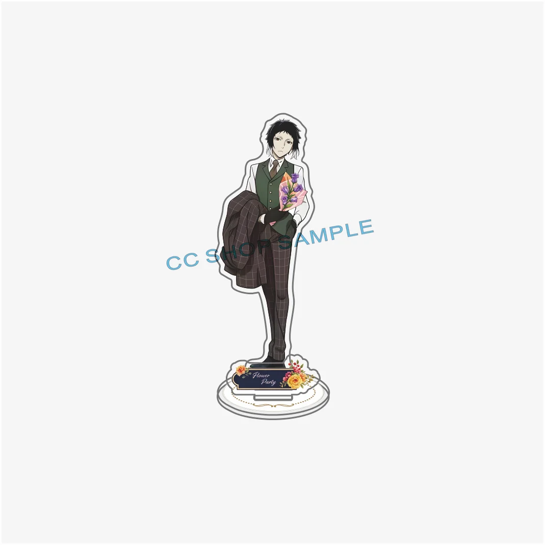 Anime Dogs Peripherals Dazai Osamu Edogawa Rampo Nakajima Atsushi Acrylic Stand Keychains Statue Originality Desk Figure Display