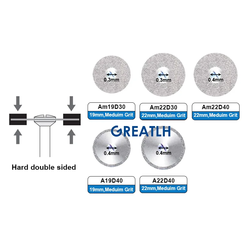 5 шт./набор, алмазные диски