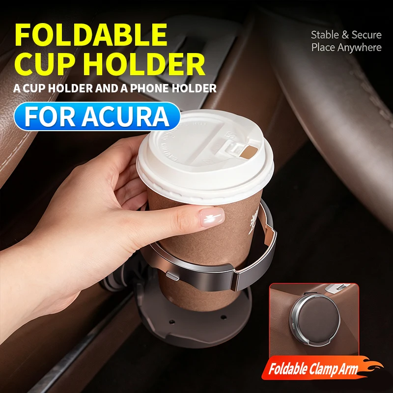 For Acura Car Multifunctional Door Cup Holder Storage Rack RDX MDX Integra TLX ILX TSX RLX NSX Universal Interior Accessories