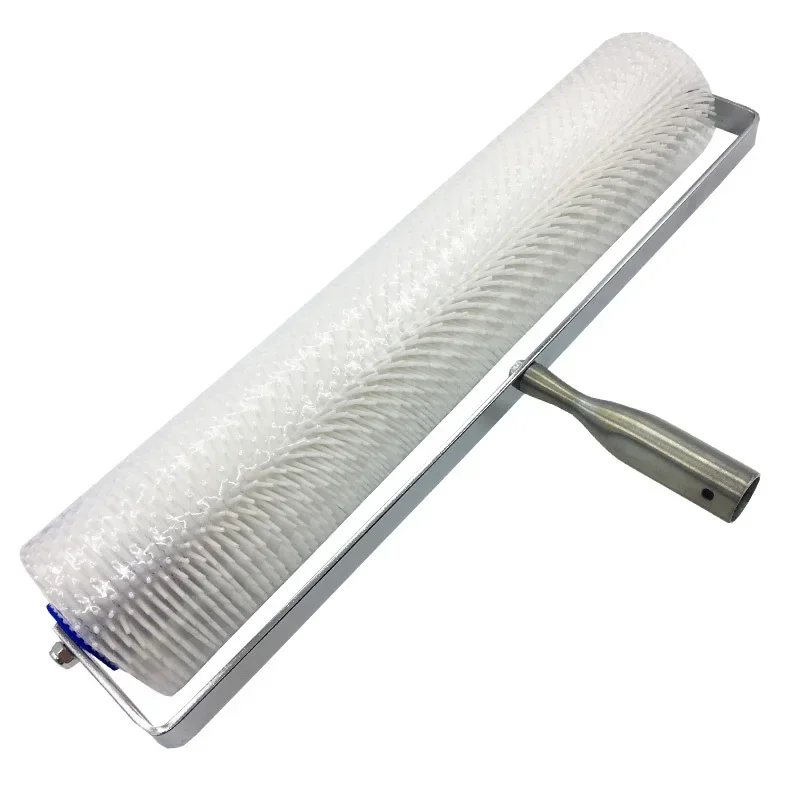 Self-leveling defoaming roller, epoxy cement construction tool PVC plastic floor round thick needle deflating roller 2