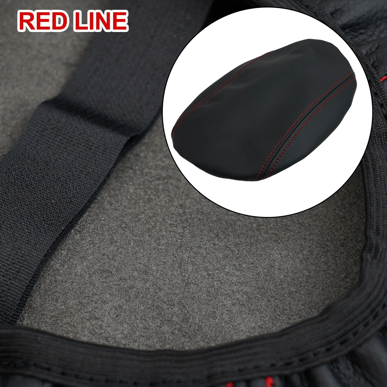 

Center Console Armrest Box Cover for Forester 2025+ Made of Leather Designed for Easy Direct Installation and Protection