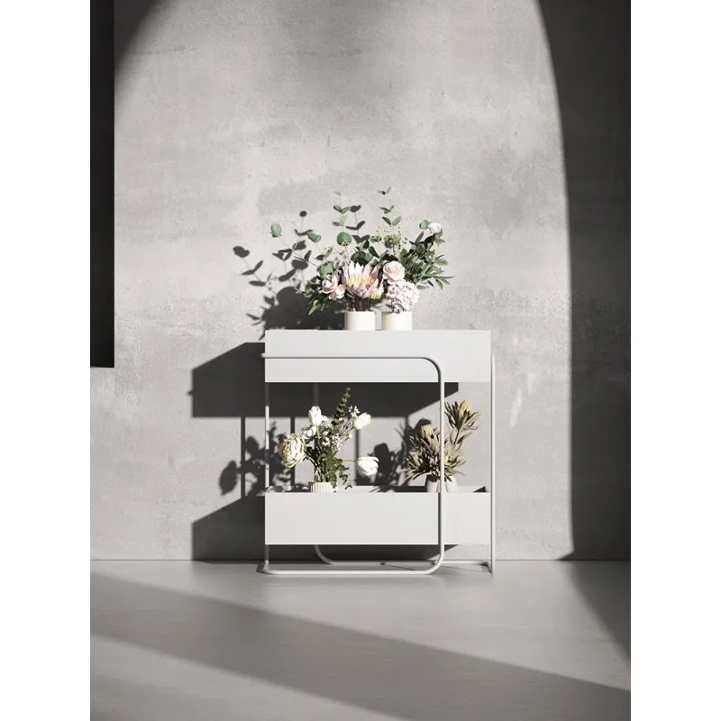 

Modern Iron Plant Stand Multi-Tier Floor Shelf for Living Room Balcony Pothos Display