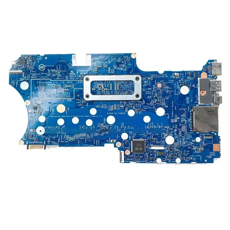 For HP Pavilion X360 14-cd Laptop Motherboard 18702-1 Mainboard With CPU I5-8265U I5-10210U UMA 100% Tested Okhigh Quality