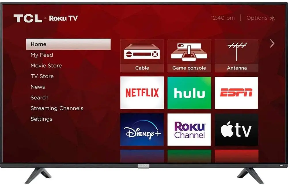 

43-дюймовый 4K UHD Smart LED телевизор с HDR, интерфейсом Roku TV и несколькими портами HDMI