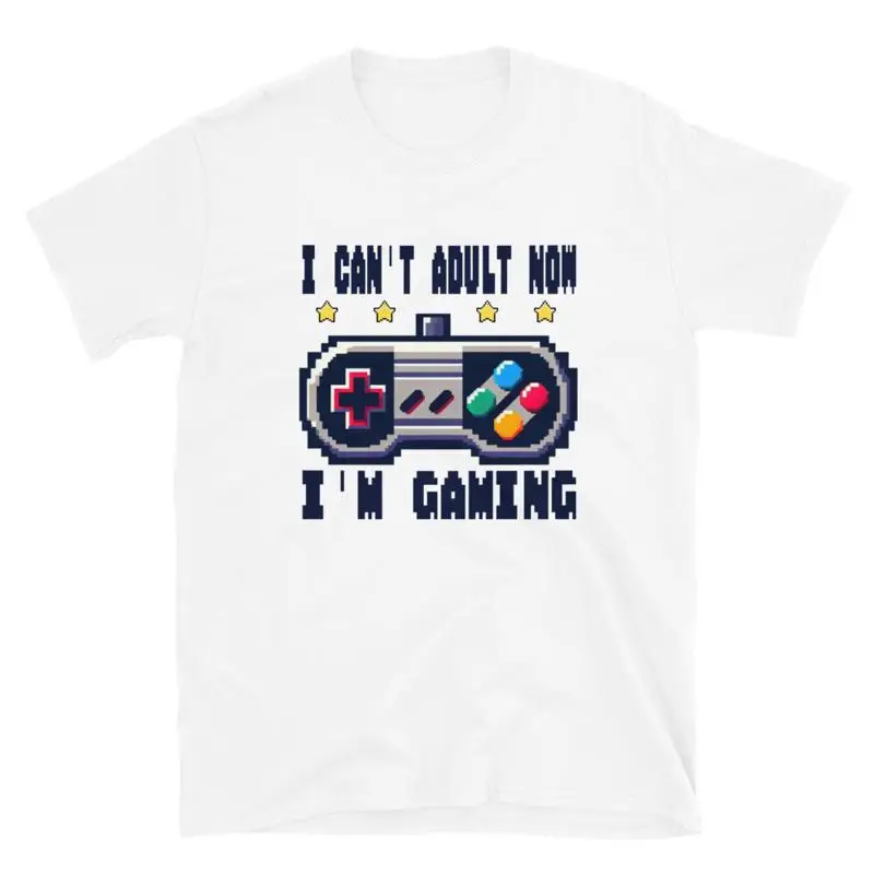 لا أستطيع الكبار الآن أنا ألعاب مضحك Gramer تي شيرت ألعاب الفيديو الساخرة #1