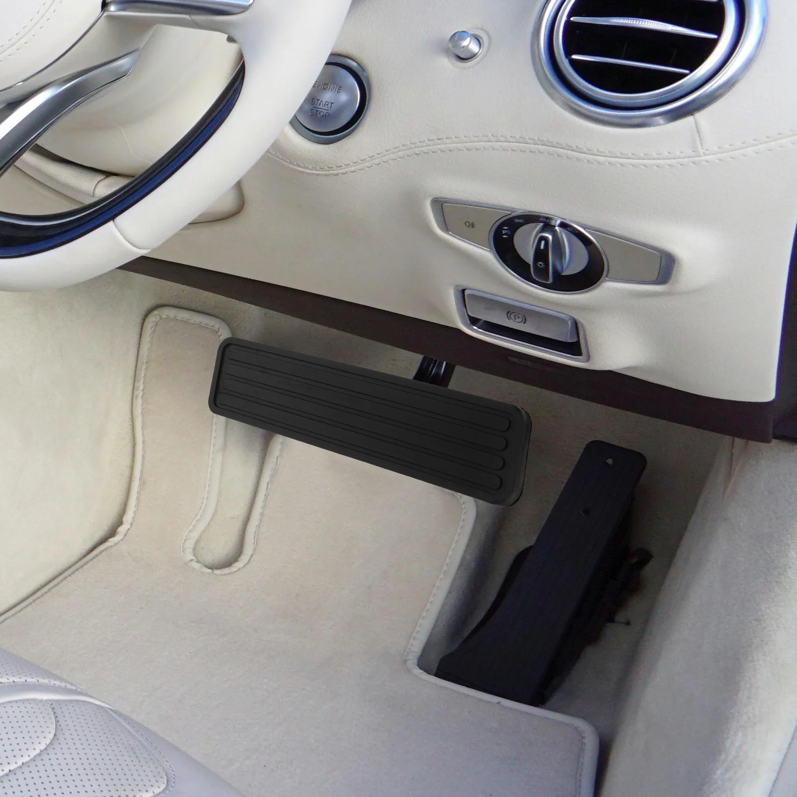 

Rubber Forklift Accelerator Pedal Pad Anti-Slip Oil Resistant Heavy Duty Replacement for Industrial Vehicle Brake Clutch Covers