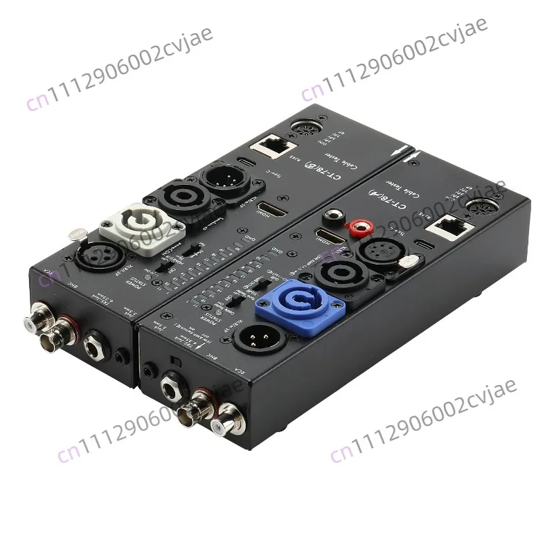 CT-78 Multi-Function Detachable Tester Network XLR Audio Signal Long Distance Cable Tester USB Detector