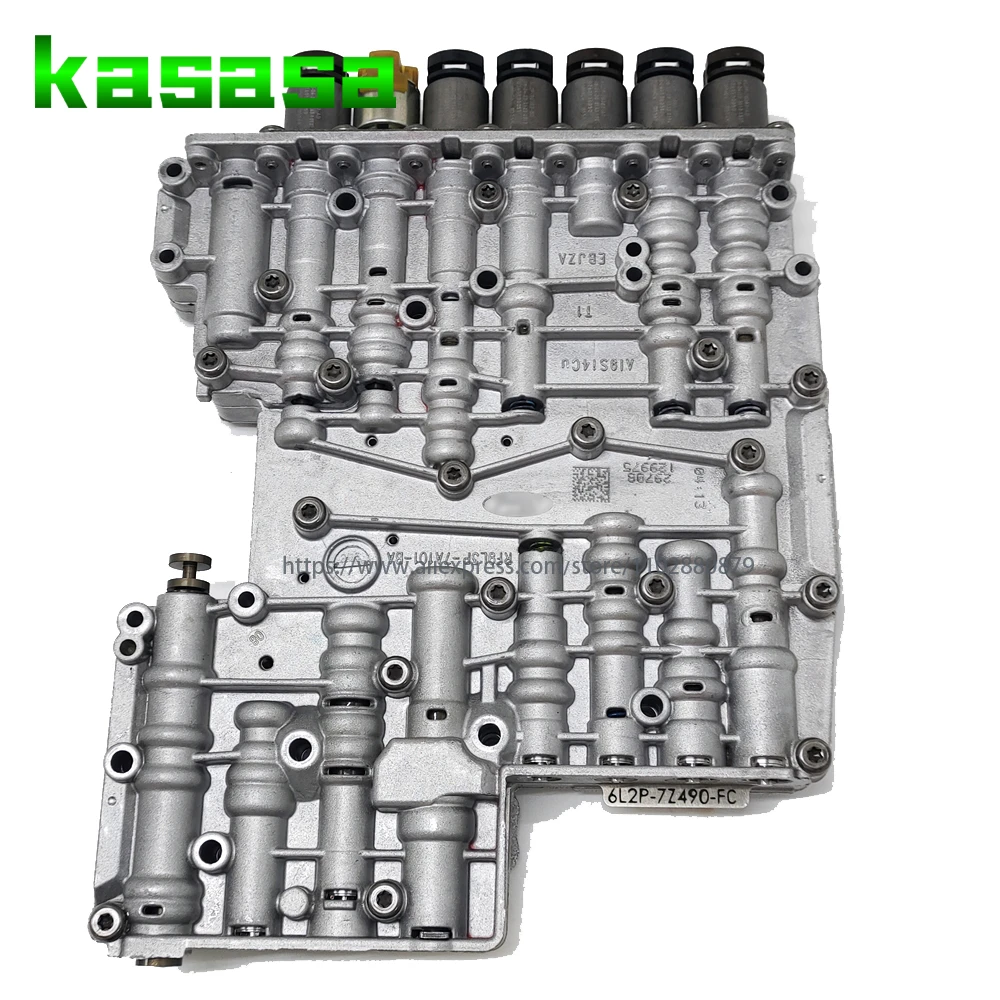 6R80 Transmission Valve Body With Solenoids Gearbox Control Unit Fit For Ford F‑150 Ranger Everest Lincoln Navigator