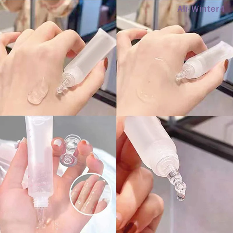 

{HBA17} 10g Refillable Mini Squeeze Lip Gloss Tube Clear Soft Empty Lip Balm Containers DIY Cream Lotion Tube Cosmetic Dispenser