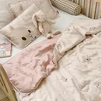 High End 100% Lyocell Summer Quilt for Children and Adult Soft Silky Skin Friendly Air Conditioner Comforter Cooling Blanket Kid