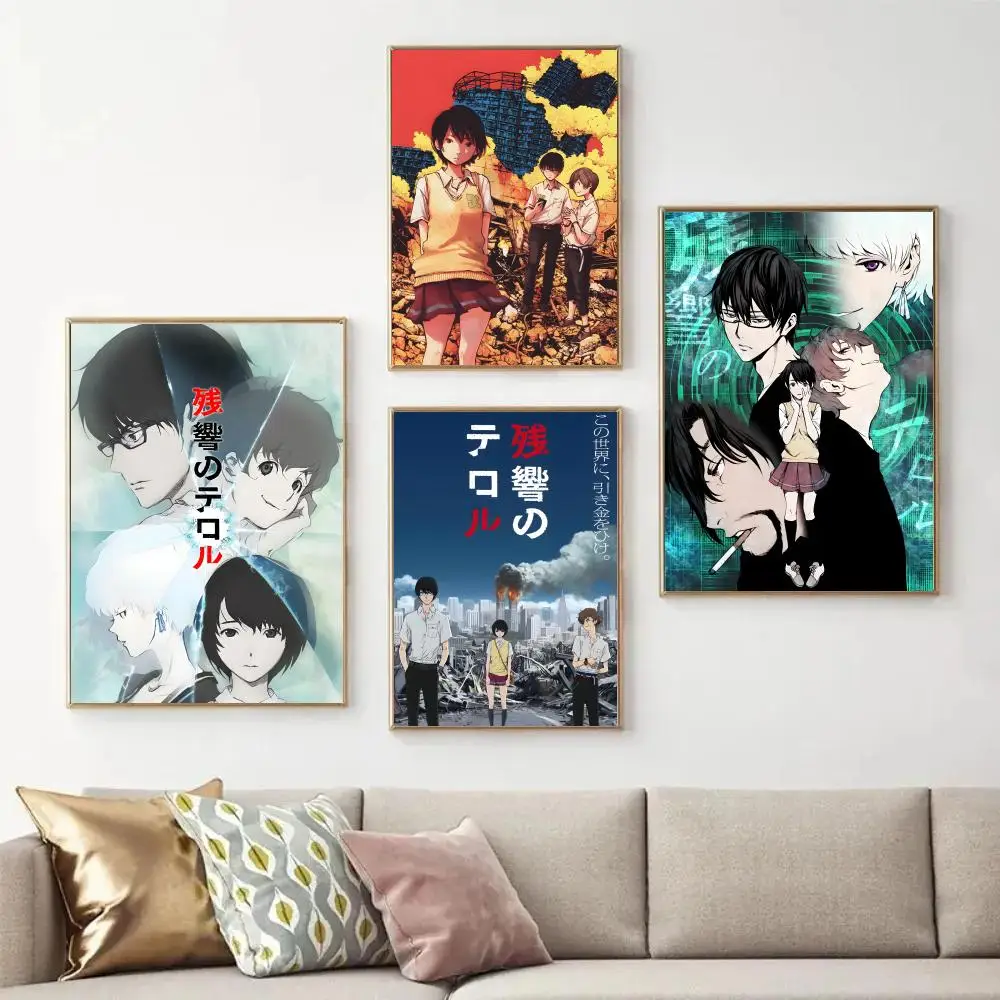 

Poster HD Art Sticky Wall Waterproof Home Living Room Bedroom Bar Aesthetic Decoration T-Terror In ResonanceS