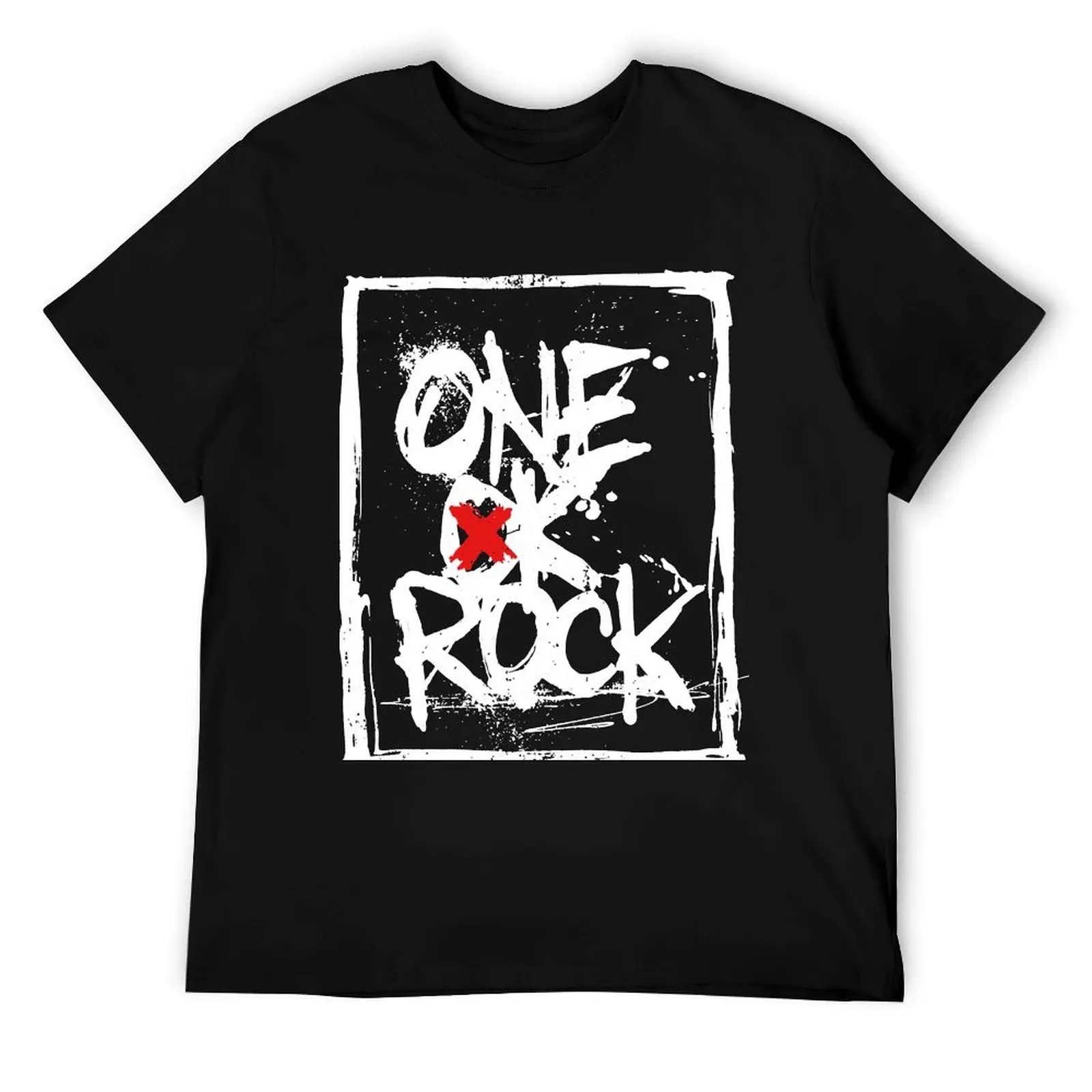 

Bote blanche One Rock Grunge T-Shirt classique T-Shirt t shirts for man slim fit printed t shirts for man T-Shirt