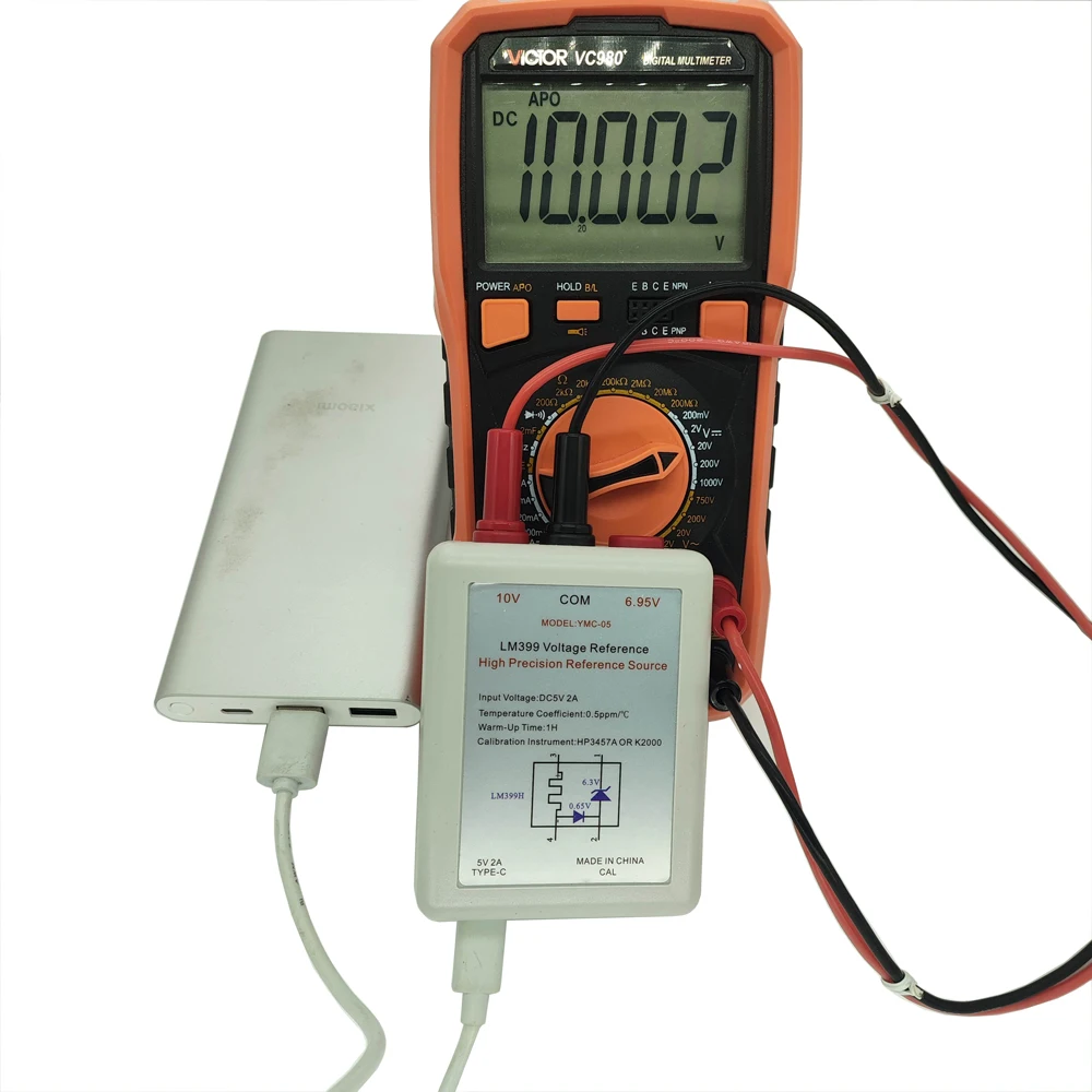 Imagem -05 - Precisão Voltage Reference Tool Multímetro Verification Instrument Lm399 Novo Lançamento Alta