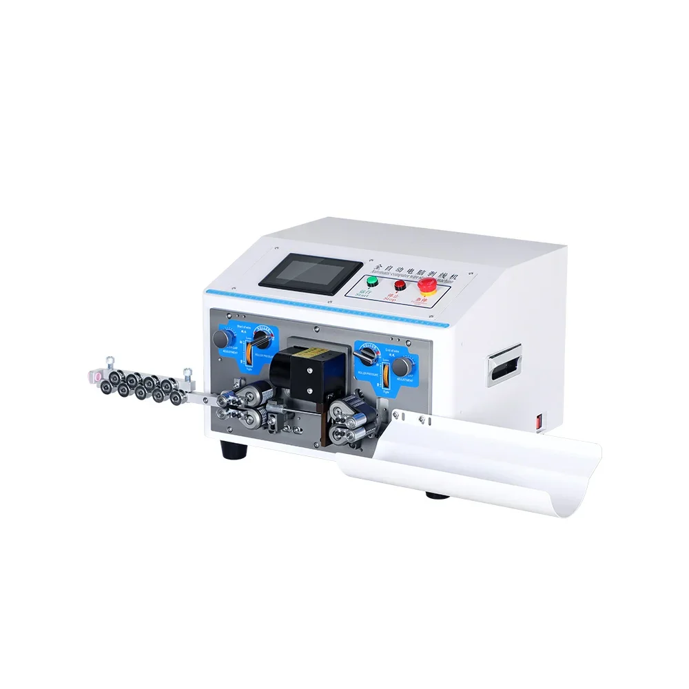 800W High Accuracy HS-620-10P Wire Stripping Cutting Machine Wire Stripper Machine For 0.1-10 mm² Double Line