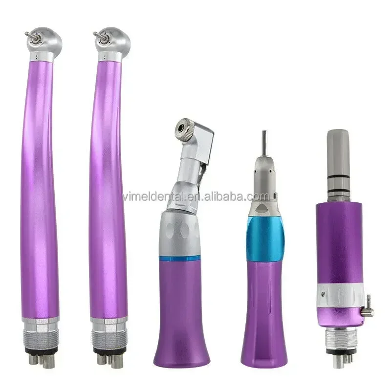 PROMOTION Dentals Handpiece Ex-203 Push High & Low Speed Handpiece Turbines Kit Set 2h/4h Student Study For Detistrys Equipment