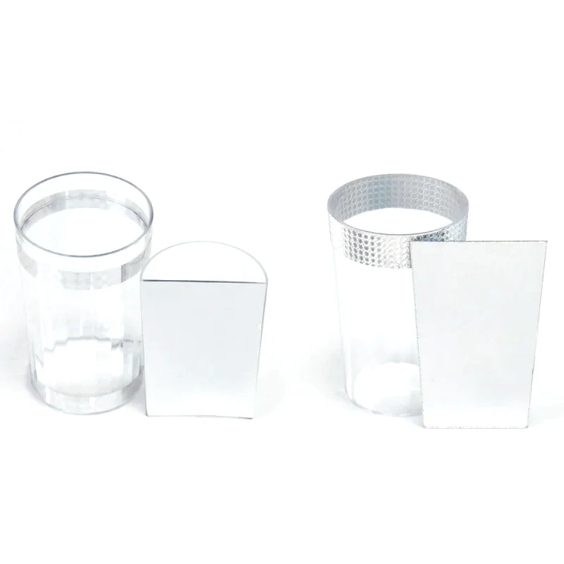 Mirror Glass Pro Stage Illusion Gimmick Props Mentalism Funny Product Exchange Appearing Vanishing Magia Cup Magic Tricks