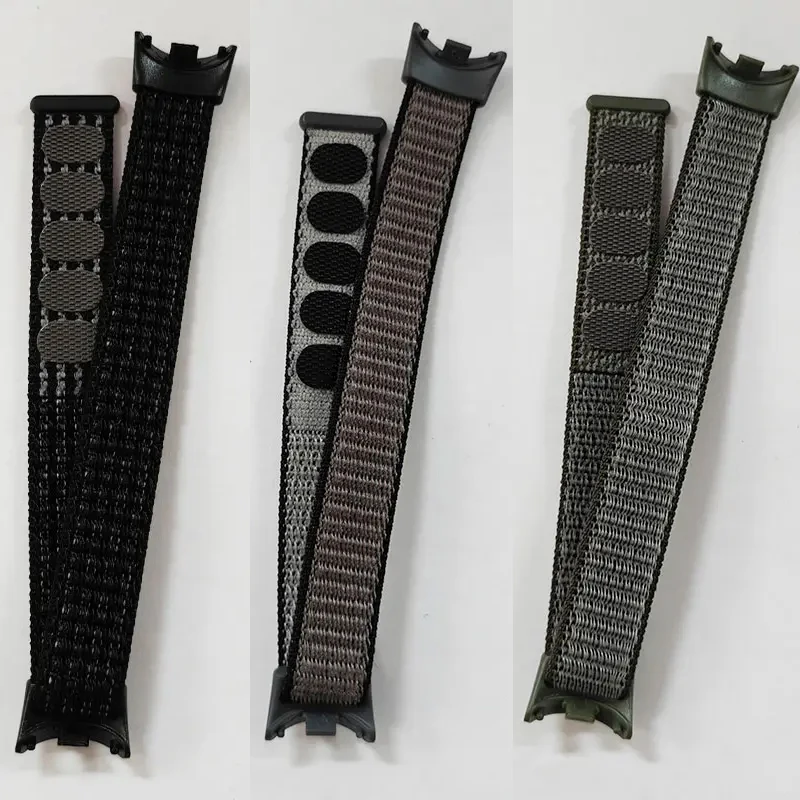 Armband Mi Band 10 9 8 Armband Sport Nylon Bequemes atmungsaktives Armband Armband für Xiaomi Mi Band 10 9 Armbandzubehör