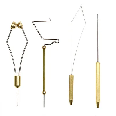 Fly Fishing Tool Fly Tying Vise Sturdy Metal Construction Small Hook Compatibility Practical Fly Fishing Tackle
