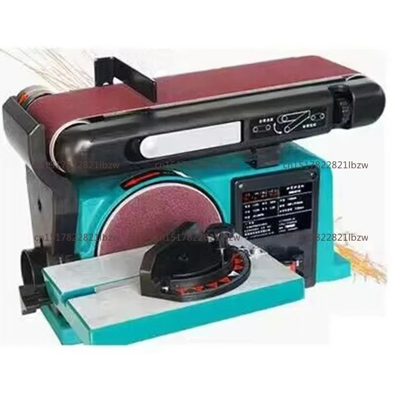 Kleiner Tisch-Schleifpapierschleifer, Schleifscheiben- und Schleifbandmaschine, Holzbearbeitungs-Schleifgerät, Industrielle Poliermaschine
