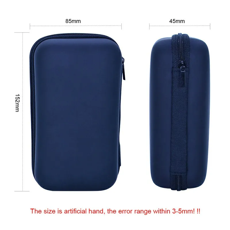 Imagem -04 - Xin Tester Multímetro Hard Eva Tool Case Mesh Carry Storage Bolsa Waterproof Leather Pouch Box 152x85x45 mm 6x3.4x 1.8in